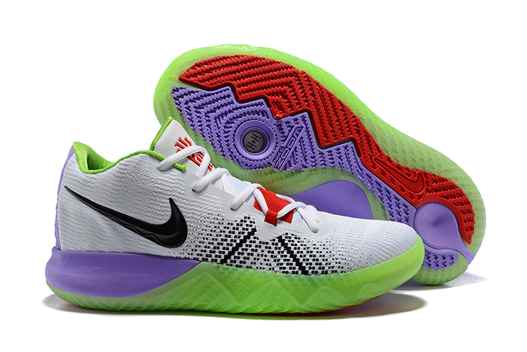 Nike Kyrie Flytrap White Black Purple Green Shoes